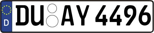 DU-AY4496