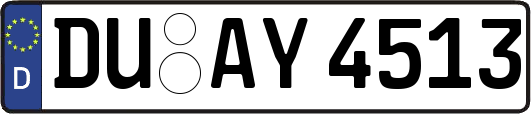 DU-AY4513