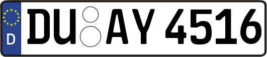 DU-AY4516