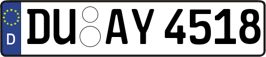 DU-AY4518
