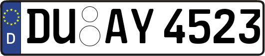 DU-AY4523