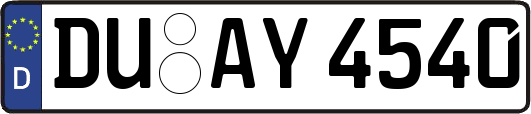 DU-AY4540