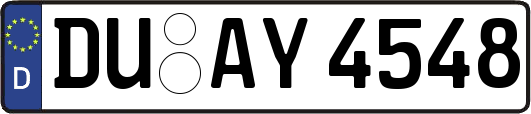 DU-AY4548