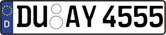DU-AY4555