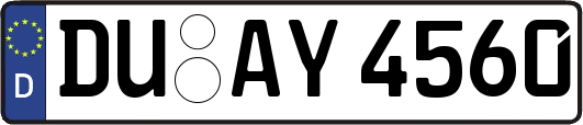 DU-AY4560