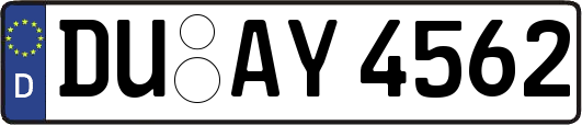 DU-AY4562