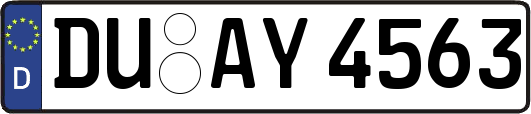 DU-AY4563