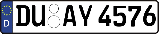 DU-AY4576
