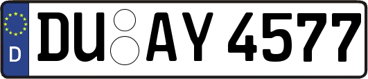 DU-AY4577