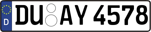 DU-AY4578