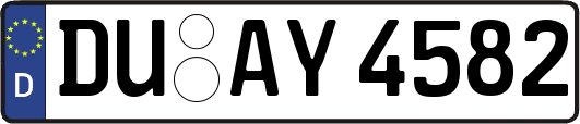 DU-AY4582