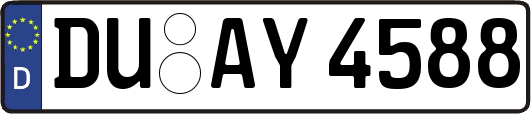 DU-AY4588