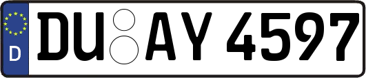 DU-AY4597