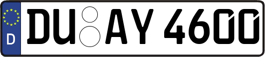 DU-AY4600