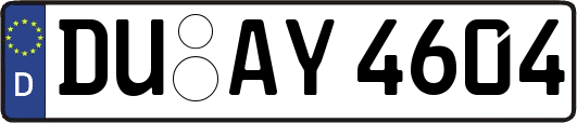 DU-AY4604