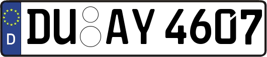DU-AY4607