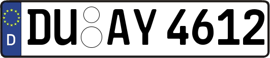 DU-AY4612