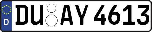 DU-AY4613