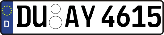 DU-AY4615