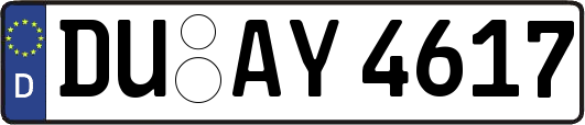 DU-AY4617