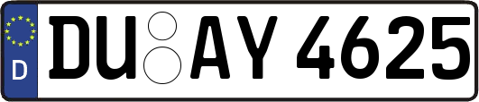 DU-AY4625