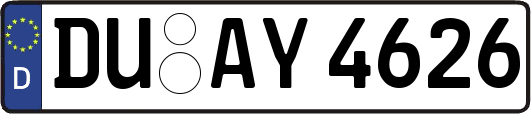 DU-AY4626