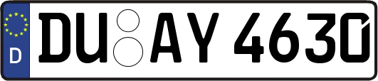 DU-AY4630
