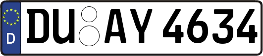 DU-AY4634