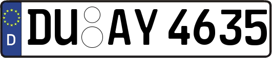DU-AY4635