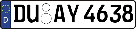 DU-AY4638
