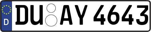 DU-AY4643