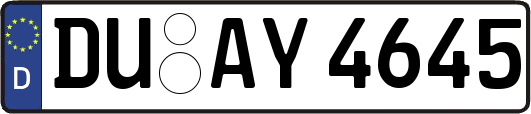 DU-AY4645