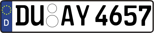 DU-AY4657