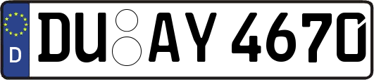 DU-AY4670
