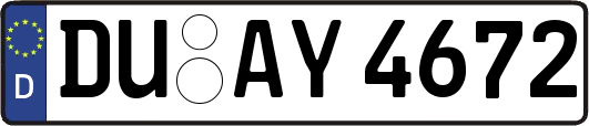 DU-AY4672