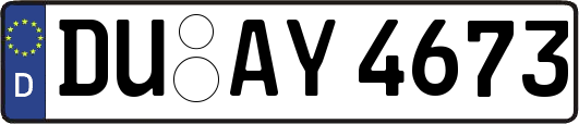 DU-AY4673