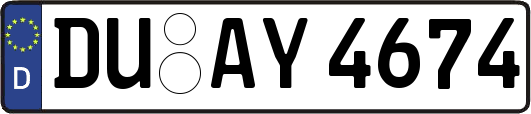 DU-AY4674