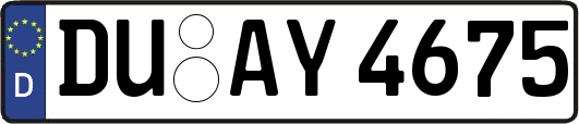 DU-AY4675