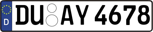 DU-AY4678