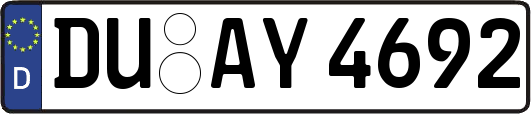 DU-AY4692