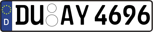 DU-AY4696