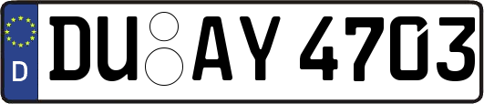 DU-AY4703