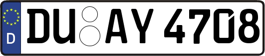 DU-AY4708