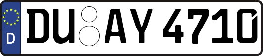 DU-AY4710