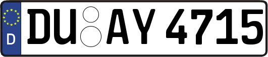 DU-AY4715