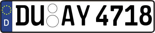 DU-AY4718