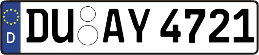 DU-AY4721