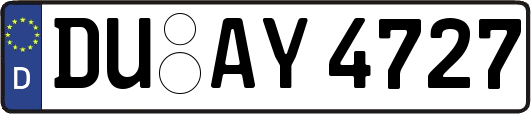 DU-AY4727