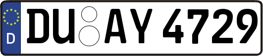 DU-AY4729