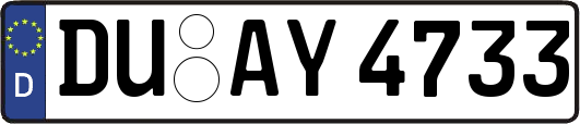 DU-AY4733